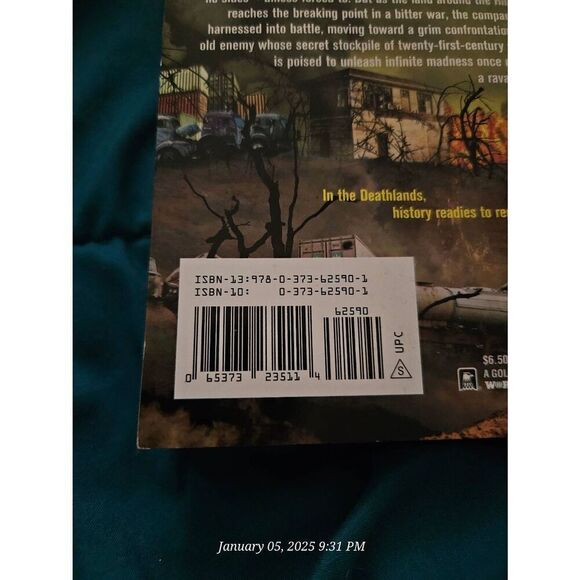 Death lands sunspot by James Axler gold eagle books isbn 9780373625901 - Picture 3 of 5